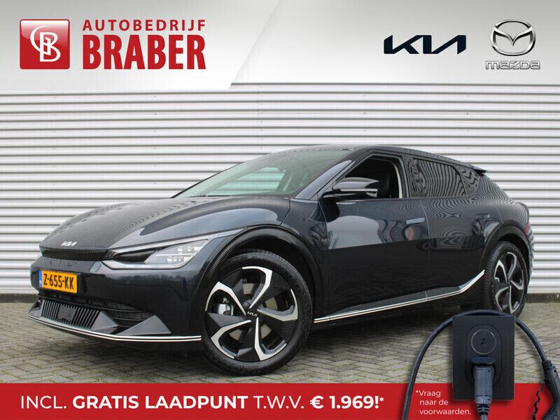Blauw Gebruikt 2024 Kia EV6 4 SUV | € 44.495 (Iets duurder) - Afbeelding 1/4
