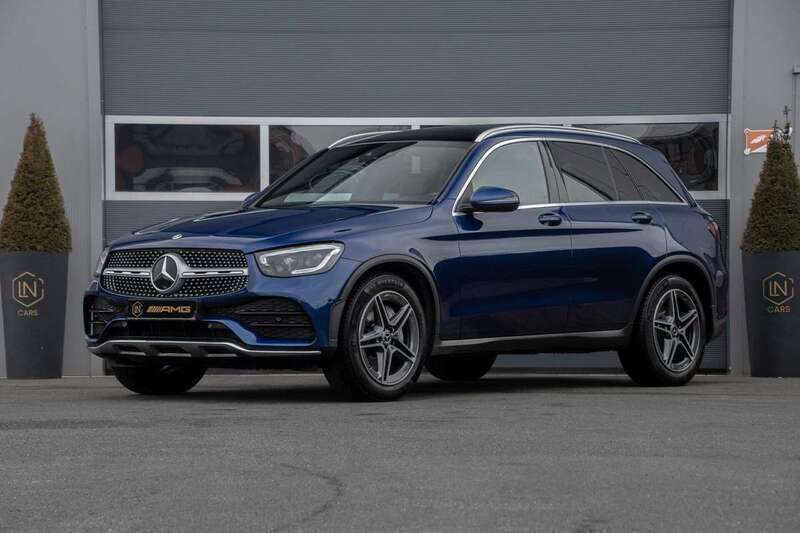 Blauw Gebruikt 2020 Mercedes GLC200 AMG SUV | € 38.950 (Super prijs) - Afbeelding 1/4