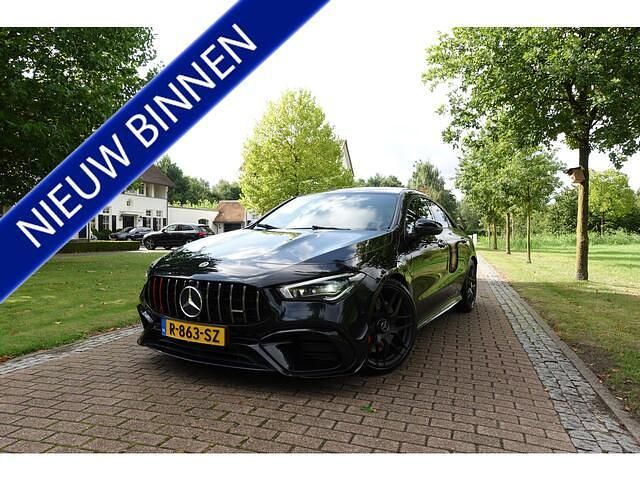 Zwart Gebruikt 2021 Mercedes CLA45 AMG Premium Plus Sedan | € 64.950 - Afbeelding 1/4