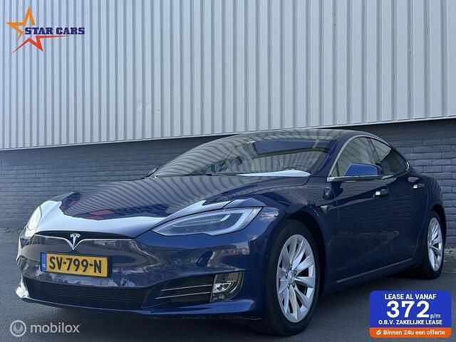 Blauw Gebruikt 2018 Tesla Model S Sedan | € 22.950 (Goede deal) - Afbeelding 1/4