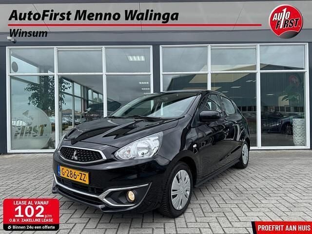 Zwart Gebruikt 2020 Mitsubishi Space Star Hatchback | € 6.995 (Eerlijke prijs) - Afbeelding 1/4