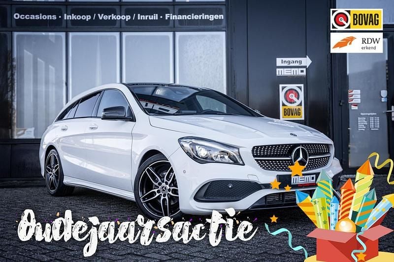 Wit Occasion 2017 Mercedes CLA180 Shooting Brake AMG Stationwagen | € 18.990 (Eerlijke prijs) - Afbeelding 1/4