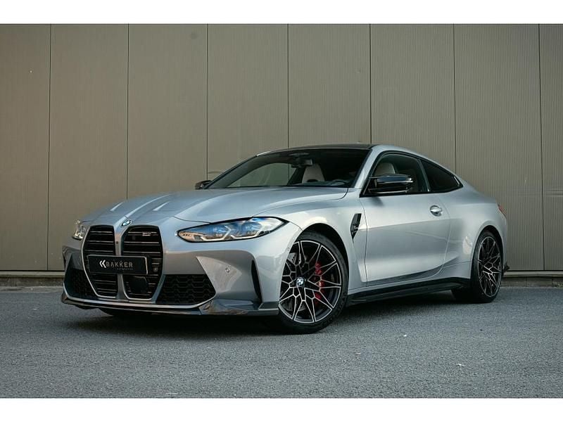 Grijs Gebruikt 2022 BMW M4 Competition Edition Coupé | € 92.495 (Super prijs) - Afbeelding 1/4