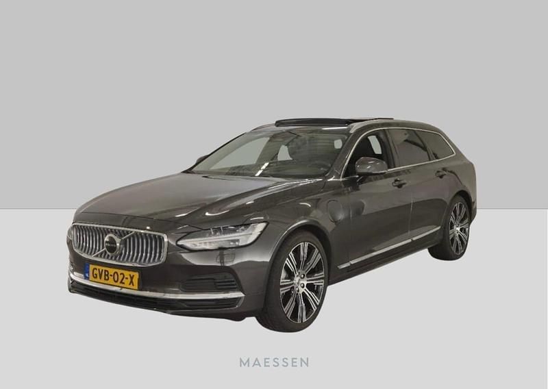 Grijs Gebruikt 2024 Volvo V90 Ultimate Stationwagen | € 49.950 (Eerlijke prijs) - Afbeelding 1/4