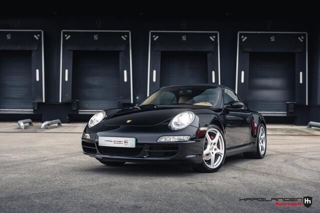 Zwart Gebruikt 2006 Porsche 911 Carrera 4 Cabriolet Cabriolet | € 55.950 - Afbeelding 1/4