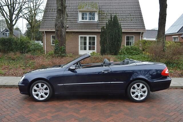 Occasion Mercedes CLK200 Avantgarde 163 PK (119 kW) 2005 Blauw Cabriolet