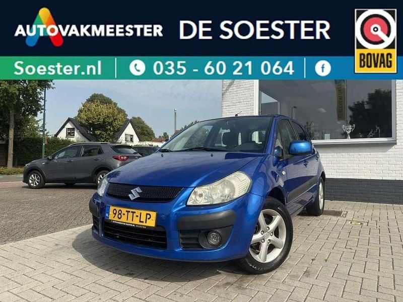 Blauw Gebruikt 2007 Suzuki SX4 Exclusive MPV | € 2.950 (Eerlijke prijs) - Afbeelding 1/4