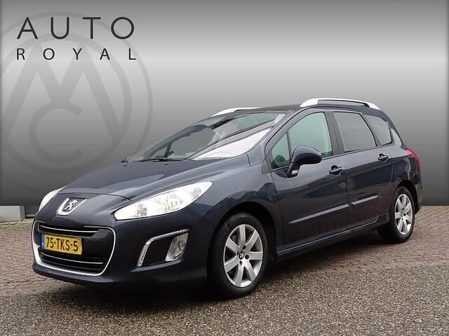 Blauw Gebruikt 2012 Peugeot 308 SW Active Stationwagen | € 5.995 (Super prijs) - Afbeelding 1/4