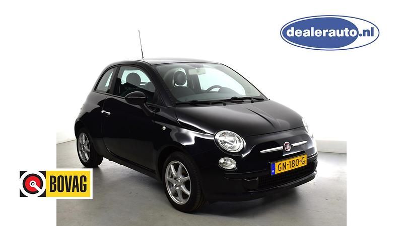 Zwart Gebruikt 2015 Fiat 500 Pop Hatchback | € 7.450 (Eerlijke prijs) - Afbeelding 1/4