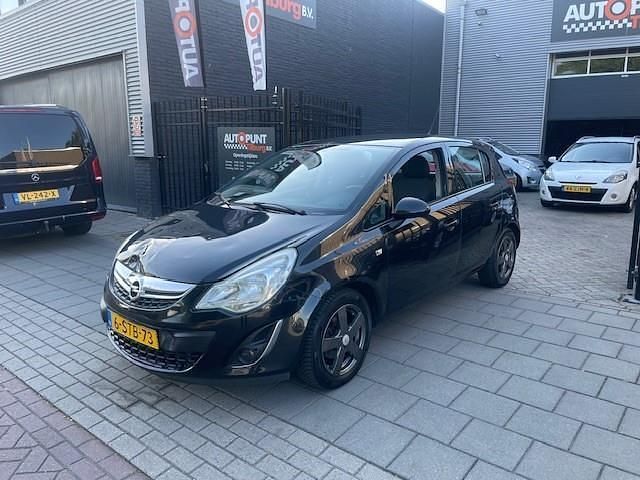 Zwart, metallic lak Gebruikt 2013 Opel Corsa Design Edition Hatchback | € 1.499 (Super prijs) - Afbeelding 1/4