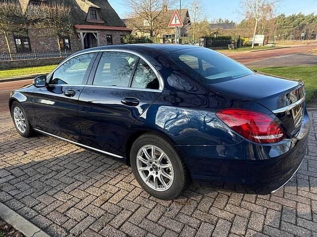 Occasion Mercedes C180 Business 156 PK (114 kW) 2018 Blauw (metallic) Sedan
