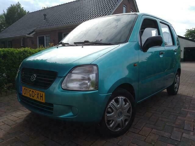 Groen Gebruikt 2000 Suzuki Wagon R Hatchback | € 550 (Super prijs) - Afbeelding 1/4