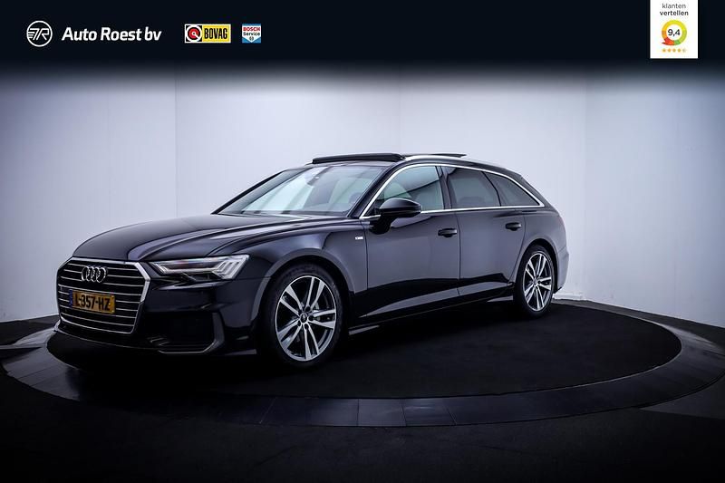 Occasion Audi A6 Basis 2021 Zwart Stationwagen