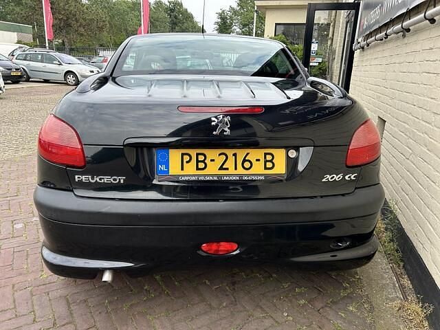 Occasion Peugeot 206 CC 109 PK (80 kW) 2002 Zwart Cabriolet