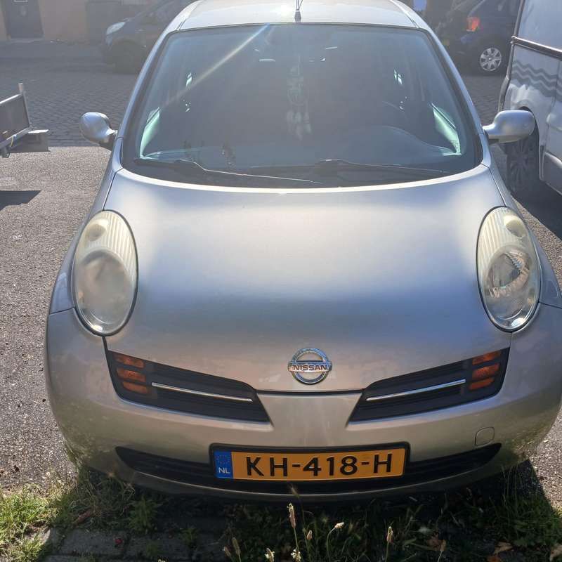 Zilver Gebruikt 2008 Nissan Micra Hatchback | € 900 (Super prijs) - Afbeelding 1/4