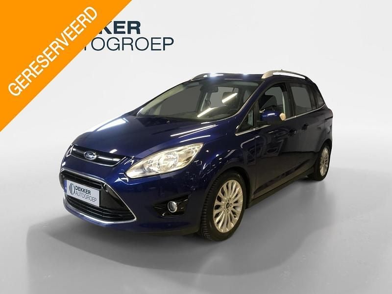 Occasion Ford Grand C-Max Titanium 125 PK (91 kW) 2013 Blauw MPV