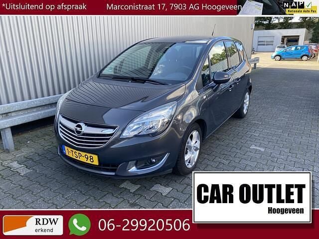 Bruin Gebruikt 2014 Opel Meriva Cosmo MPV | € 6.950 (Goede deal) - Afbeelding 1/4