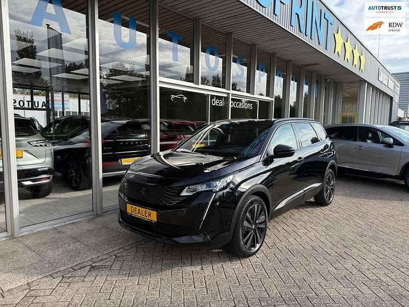 Zwart Gebruikt 2024 Peugeot 5008 GT-line MPV | € 32.999 (Goede deal) - Afbeelding 1/4