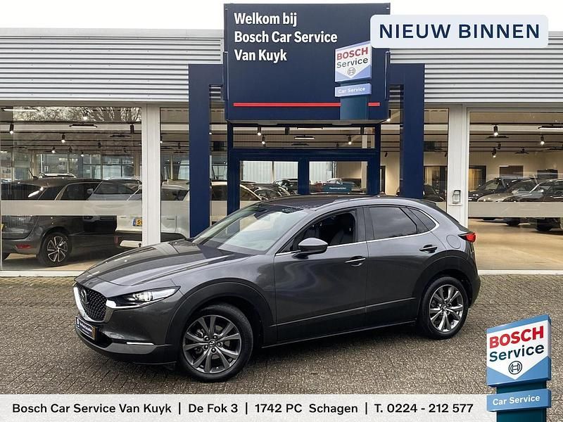 Grijs Occasion 2019 Mazda CX-30 Luxury SUV | € 21.740 (Iets duurder) - Afbeelding 1/4
