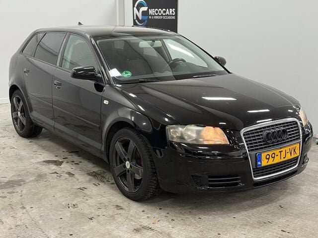 Occasion Audi A3 Sportback Attraction 102 PK (75 kW) 2006 Zwart Hatchback