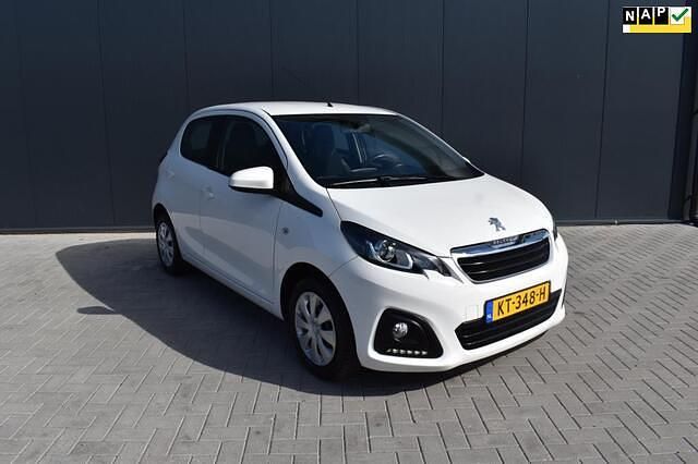 Wit Gebruikt 2016 Peugeot 108 Active Hatchback | € 5.450 (Eerlijke prijs) - Afbeelding 1/4