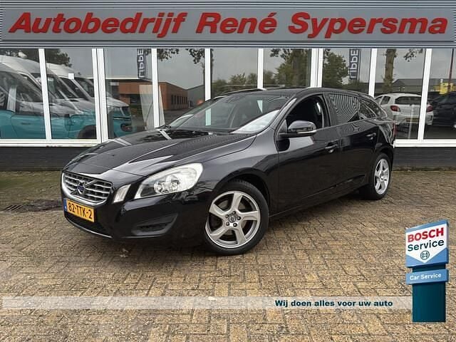 Zwart Gebruikt 2012 Volvo V60 Kinetic Stationwagen | € 4.945 (Super prijs) - Afbeelding 1/4