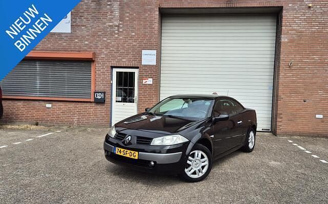 Zwart Gebruikt 2005 Renault Mégane Cabriolet Cabriolet | € 1.299 (Super prijs) - Afbeelding 1/4