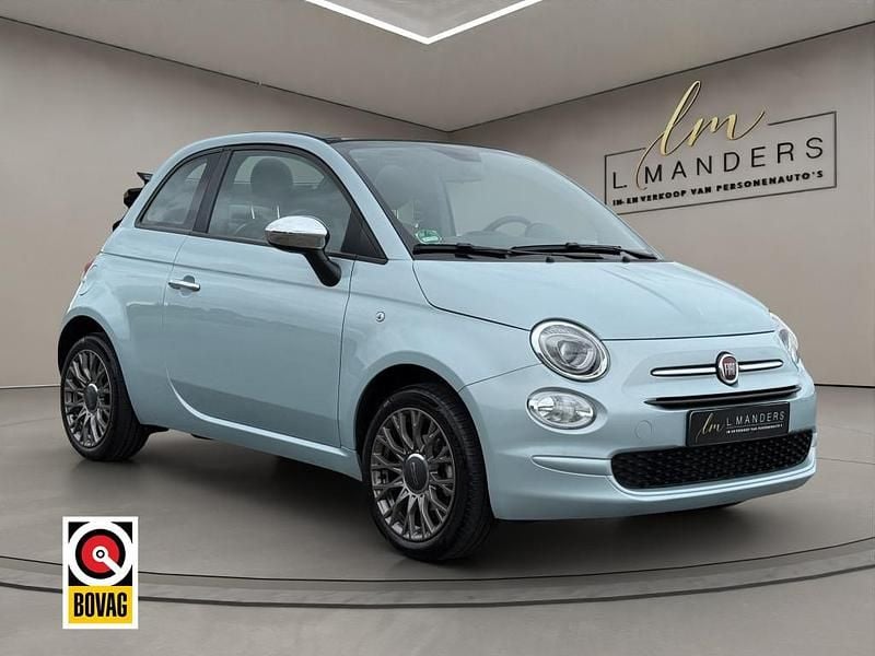 Blauw Occasion 2023 Fiat 500C Club Cabriolet | € 16.995 (Eerlijke prijs) - Afbeelding 1/4