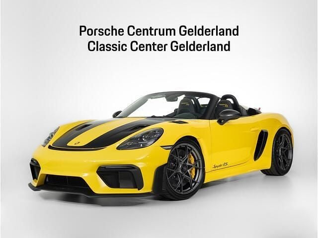 Geel Gebruikt 2024 Porsche 718 Spyder Cabriolet | € 309.258 - Afbeelding 1/4