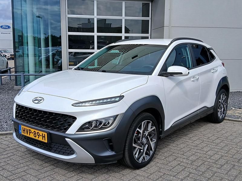 Wit Gebruikt 2021 Hyundai Kona SUV | € 23.590 (Eerlijke prijs) - Afbeelding 1/4