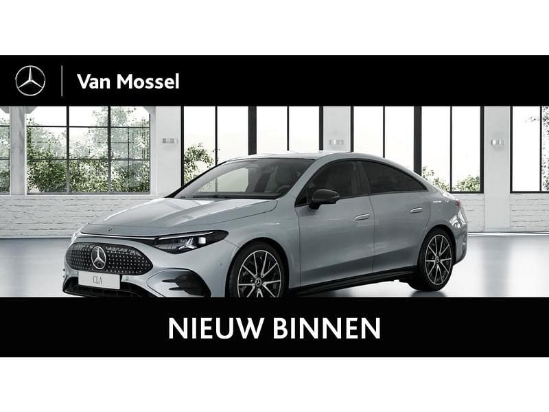 Zilver Nieuw 2025 Mercedes CLA 250+ Edition Sedan | € 59.860 (Eerlijke prijs) - Afbeelding 1/3