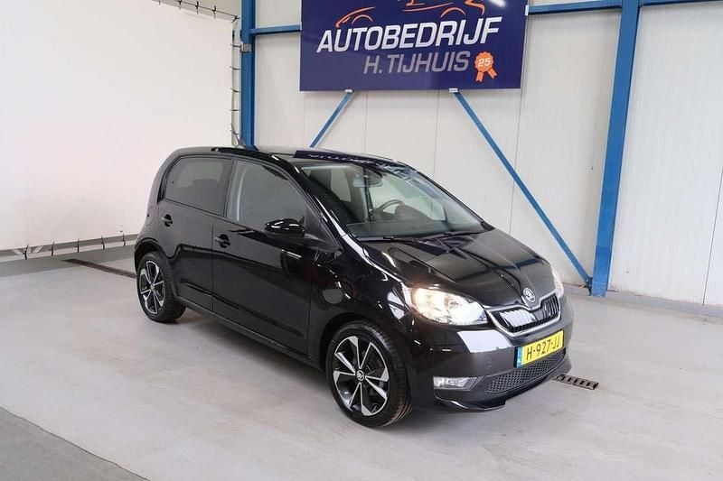 Zwart Gebruikt 2020 Skoda Citigo-e IV Style Hatchback | € 9.900 (Goede deal) - Afbeelding 1/4