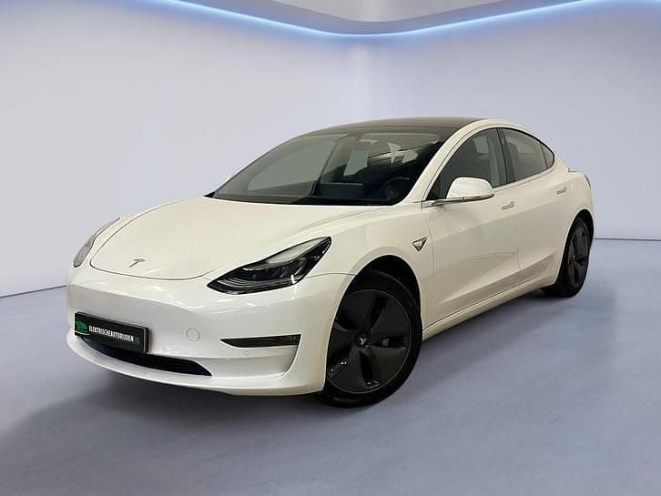 Wit Gebruikt 2019 Tesla Model 3 Long Range AWD Sedan | € 21.900 (Goede deal) - Afbeelding 1/4
