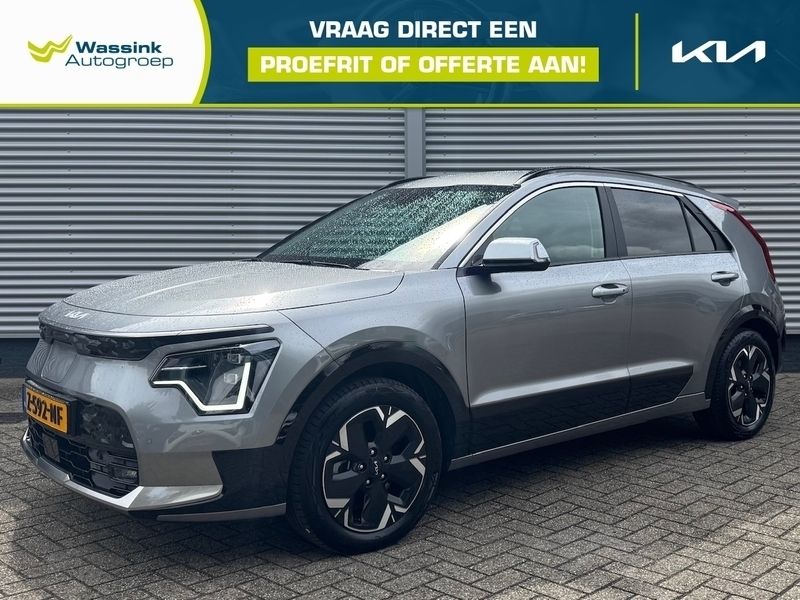 Grijs Gebruikt 2024 Kia e-Niro Advance SUV | € 31.235 (Super prijs) - Afbeelding 1/4