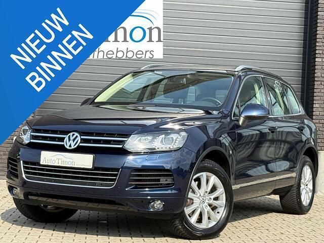 Blauw Gebruikt 2010 VW Touareg Highline SUV | € 29.900 - Afbeelding 1/4