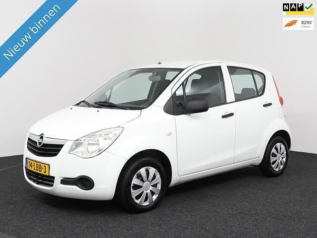 Wit Gebruikt 2010 Opel Agila Selection Hatchback | € 1.948 (Duur) - Afbeelding 1/4