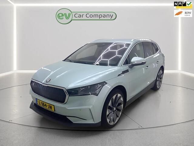 Grijs Occasion 2021 Skoda Enyaq iV First Edition SUV | € 17.500 (Super prijs) - Afbeelding 1/4