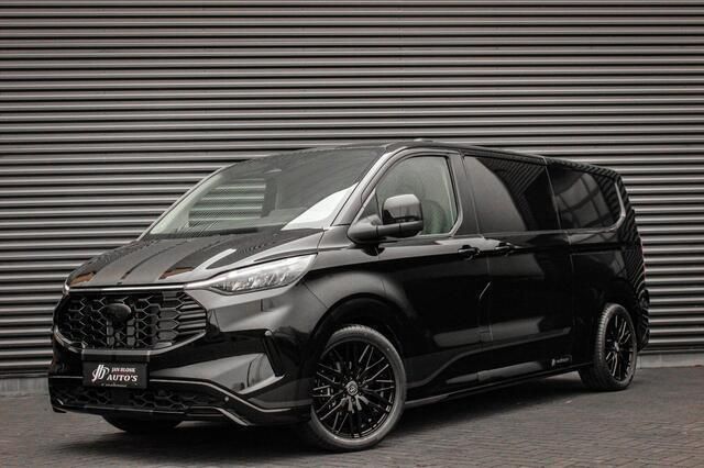 Zwart Nieuw 2024 Ford Transit Custom Sport Van | € 49.450 (Iets duurder) - Afbeelding 1/4