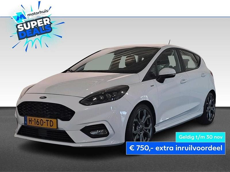Wit Gebruikt 2020 Ford Fiesta ST-Line Hatchback | € 13.445 (Eerlijke prijs) - Afbeelding 1/4