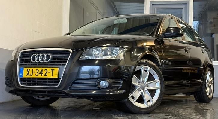 Occasion Audi A3 Attraction 125 PK (91 kW) 2009 Zwart Hatchback