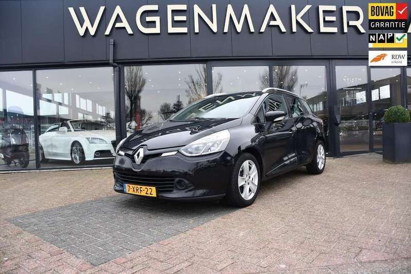 Zwart Gebruikt 2014 Renault Clio GrandTour Expression Stationwagen | € 8.950 (Eerlijke prijs) - Afbeelding 1/4