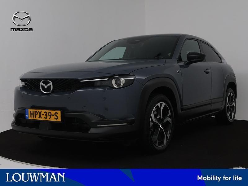 Grijs Gebruikt 2025 Mazda MX30 Exclusive-Line SUV | € 29.945 (Duur) - Afbeelding 1/4