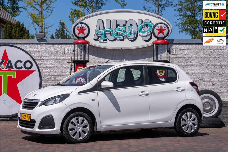 Wit Gebruikt 2021 Peugeot 108 Active Hatchback | € 9.950 (Eerlijke prijs) - Afbeelding 1/4