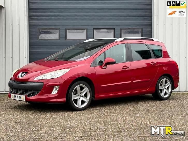 Occasion Peugeot 308 SW Signature Sky 120 PK (88 kW) 2010 Rood (metallic) Stationwagen