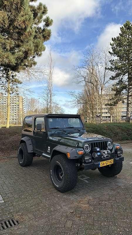 Groen Gebruikt 2001 Jeep Wrangler SUV | € 16.500 (Eerlijke prijs) - Afbeelding 1/4