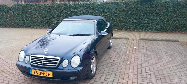 Occasion Mercedes CLK200 163 PK (119 kW) 2002 Blauw Cabriolet