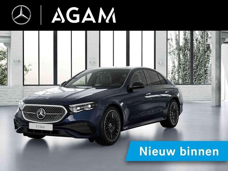 Blauw Nieuw 2025 Mercedes E300 Sport Edition Sedan | € 80.950 (Goede deal) - Afbeelding 1/4
