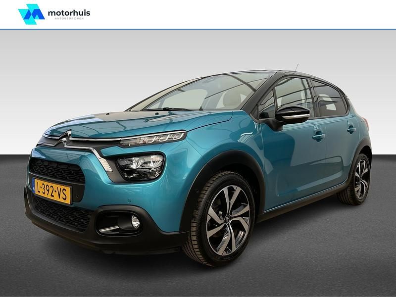 Blauw Gebruikt 2021 Citroën C3 Shine Hatchback | € 14.445 (Eerlijke prijs) - Afbeelding 1/4