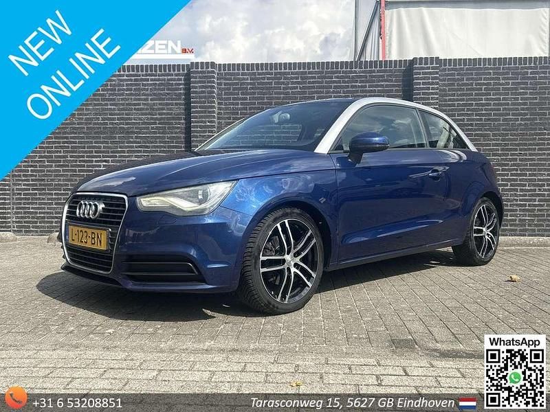 Blauw Gebruikt 2010 Audi A1 Attraction Hatchback | € 3.950 (Eerlijke prijs) - Afbeelding 1/4