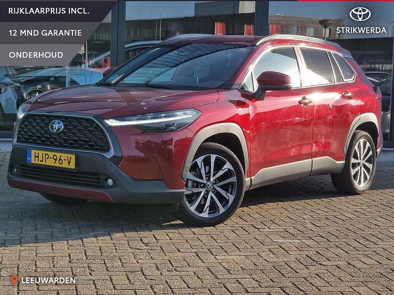 Rood Occasion 2025 Toyota Corolla Cross Style SUV | € 36.950 (Eerlijke prijs) - Afbeelding 1/4